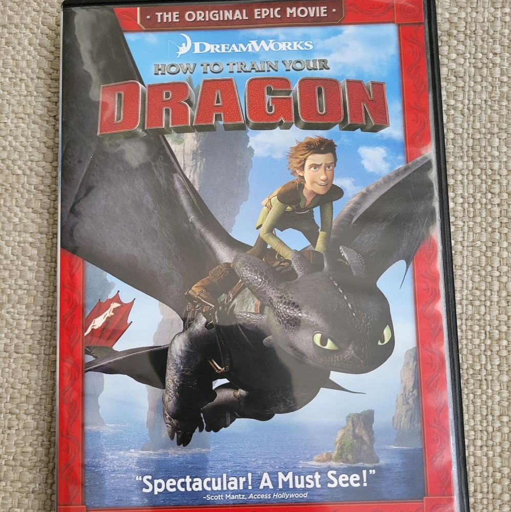 Dreamworks How To Train Your Dragon DVD